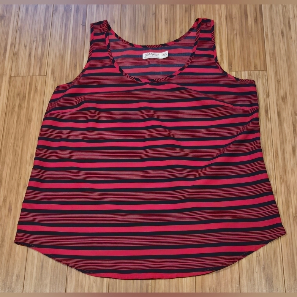 NWOT Faded Glory Striped Women's Tank Top